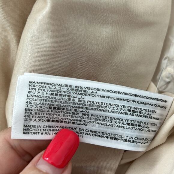 NWT $290 KEEPSAKE the label AUSTRALIA EMILIO dress oyster 2 - Picture 10 of 11